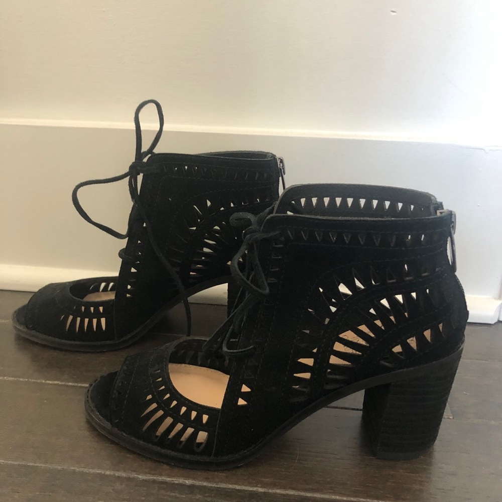 Vince Camino “Tarita” cut out lace up sandal